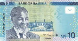 Namibia p16b 10 Dollar 2021